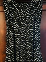 Jones New York Black skirt with white polka dots - A-Line Photo 0
