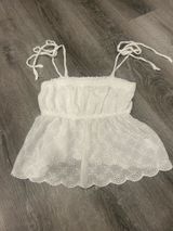 American Eagle White Top Photo 0