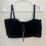 SKIMS Women's Sculpt‎ Bandeau Sheer Multi-way Straps Color Onyx 2X 2TG 2xG Photo 0