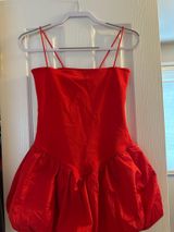 Ribbed Bubble Skirt Edikted Mini Dress Photo 0