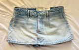 free people denim mini skirt Photo 0