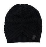 Smartwool Beanie Womens OS Black Merino Wool Cable Knit Winter Hat Photo 0
