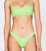 Triangl Bikini Green Sparkle Set Neon Mica Lime Photo 0