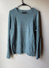 Madewell J.Crew Mercantile Teal Blue Crewneck Sweater Women’s Size Medium Photo 0