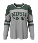 NDSU Bison Long Sleeve Tee North Dakota State University Collegiate Women's L Photo 0