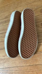 Red Vans Checkered Photo 0