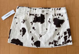 Princess Polly Maxa denim cow print mini skirt Photo 0