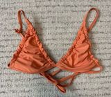 Somerfield swim Triangle Bikini Top NWOT Orange Photo 0