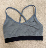 Nike Dri-Fit Grey Women’s Sports Bra Photo 0