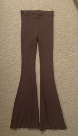 Aerie Flare Pants Ribbed Photo 0