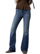 Pacsun Jade Low Rise Bootcut Jeans Stretch Dark Blue NWT Eliska Size 26 Short Photo 0