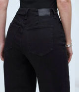 Madewell | NWT The Curvy Perfect Vintage Wide-Leg Jean Black Rinse Wash | Sz 31 Photo 0