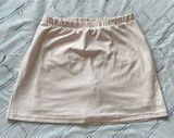 Nike Dri-FIT Peach Beige Tennis Mini Skirt Women’s Small Elastic Waist Athletic Photo 0