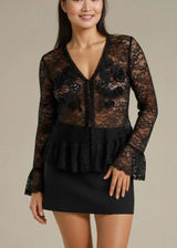 Women's Black Blous Size undefined Photo 0
