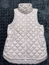Athleta Women Light Pink Puffer Whisper Featherless Puffy Quilted Size Medium Photo 0