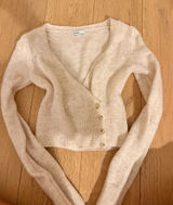 Subdued Criss Cross Sweater  Photo 0
