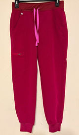 Women's FIGS Zamora Jogger Scrub Pants Pink Size XS Petite XS/P Photo 0