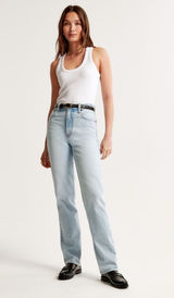 Abercrombie 90s Straight Ultra High-Rise Photo 0