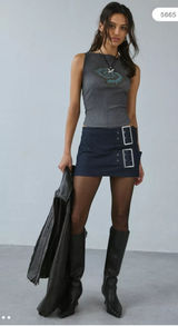 Urban Outfitters Jean Skirt Mini Photo 0