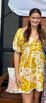 Yellow/ Orange Dress Photo 0