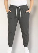 FIGS Technical Collection Gray Jogger Scrub Pants Medical Career Womens Size‎ M Photo 0