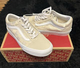 VANS old skool checkerboard suede satin lace up shoes sneakers women’s 8 new Photo 0