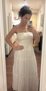 White maxi dress Photo 0