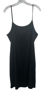 Lauren Ralph Lauren Black Slip Dress XL Spaghetti Strap Scoop Neck Photo 0