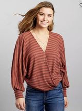 Daytrip Waffle Knit Blouse Photo 0