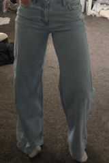 American Eagle Outfitters Light Blue Stretch Denim Jeans Photo 0