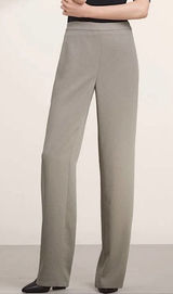 Aritzia Babaton Brett Straight Trouser Pant Textured Weave Japanese‎ Fabric 10 Photo 0