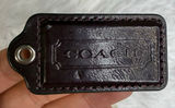 2" COACH Fob Bag Charm Hang tag Hangtag Photo 0