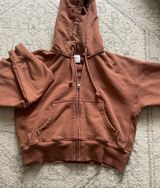 TNA Boyfriend Fit Zip Up Hoodie Photo 0