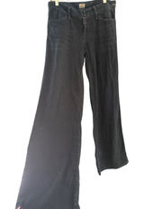 Goldsign Orchid Wide Leg Tall Jeans Dark Wash Blue Flare Denim 28 Made in USA Photo 0