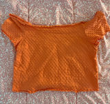 Coral Top Orange Size L Photo 0