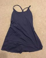 Women’s Navy Gray Halara Athletic Dress Photo 0