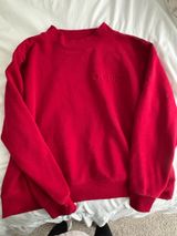 PARKE Embossed Mockneck Sweatshirt Photo 0