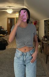 Heart and Hips Grey T-Shirt Photo 0