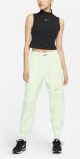 Nike Women's Sportswear Woven Pants in a bright neon green/yellow XS Photo 0