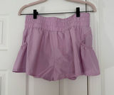 Free People Movement Pink Get Your Flirt On Shorts Photo 0