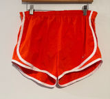 Nike Dri-FIT Tempo Running Shorts Women’s Small Orange White Trim Athletic Photo 0