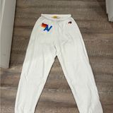 Aviator Nation White Sweatpants Photo 0