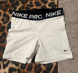 White Nike Dri-Fit Shorts Photo 0