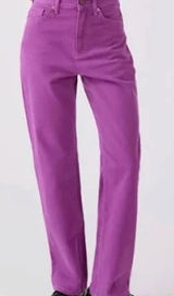 Urban Outfitters BDG Relaxed Cowboy Straight Baggy Denim Jeans Purple Size 31 Photo 0