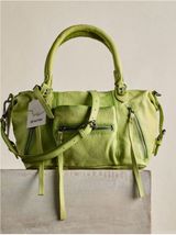 Free People We The Free Leather Baby Emerson Bag in Matcha Green NWT Photo 0