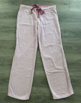 VTG Y2K Victorias Secret Pink Pajama Pants Dog Logo Striped Backside Logo XS Photo 0