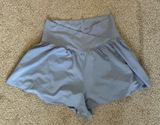 Periwinkle aerie crossover shorts  Photo 0