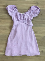 Altar'd State Light Purple Short Sleeve Dress Women Size Small Photo 0