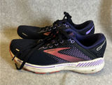 Brooks Adrenaline GTS 22 Womens Running Shoes Black Purple Coral Pink Sneakers‎ Photo 0