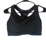 Adidas Black Side Cut Out Racerback Mesh Athletic Gym Sports Bra Women Sz M Photo 0
